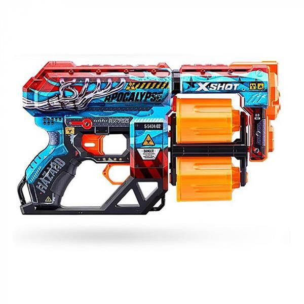 Швидкострільний бластер X-Shot Skins Dread Apocalypse 12 патронів (36517G) Харків - фото 1