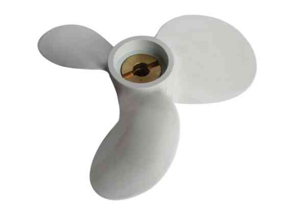 Винт гребной алюминиевый 9X8 для Yamaha 4–6 л.с. (Шпоночный привод / Pin Drive) Киев