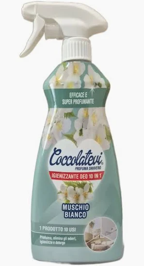 Универсальный парфюмированный спрей-очиститель Coccolatevi 10в1 Белый мускус, 500 мл Львов - изображение 1