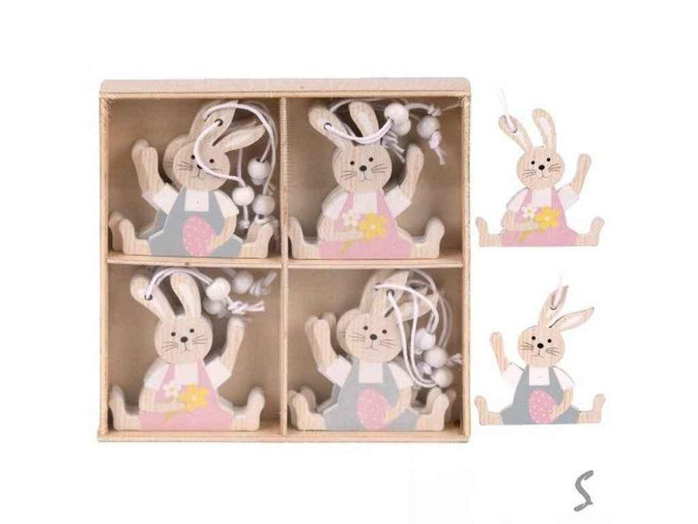 Фігура великодня підвіска великодня Easter Bunny 12шт/уп 13*13см R33815 ТМ STENSON Київ - фото 1