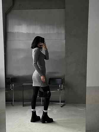 Жіноча повсякденна тепла сукня утеплений рубчик Одеса