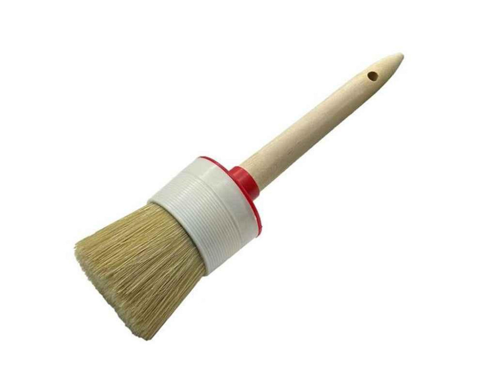 Пензель 55 мм круглий дерев'яна ручка RONDO professional tools ТМ WoffMann Solmir Київ - фото 1