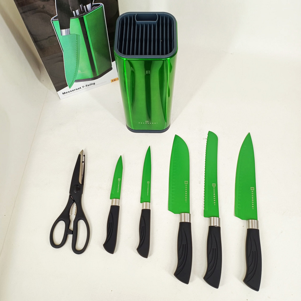 Универсальный набор ножей, Кухонный нож из нержавеющей стали металлический, Красивые кухонные ножи CY-42 Львов - изображение 5