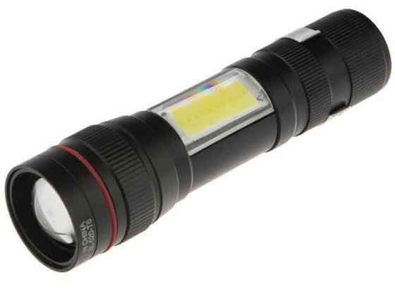 Ручний ліхтар BL-520-T6+COB zoom + microUSB (3 режими) Вінниця
