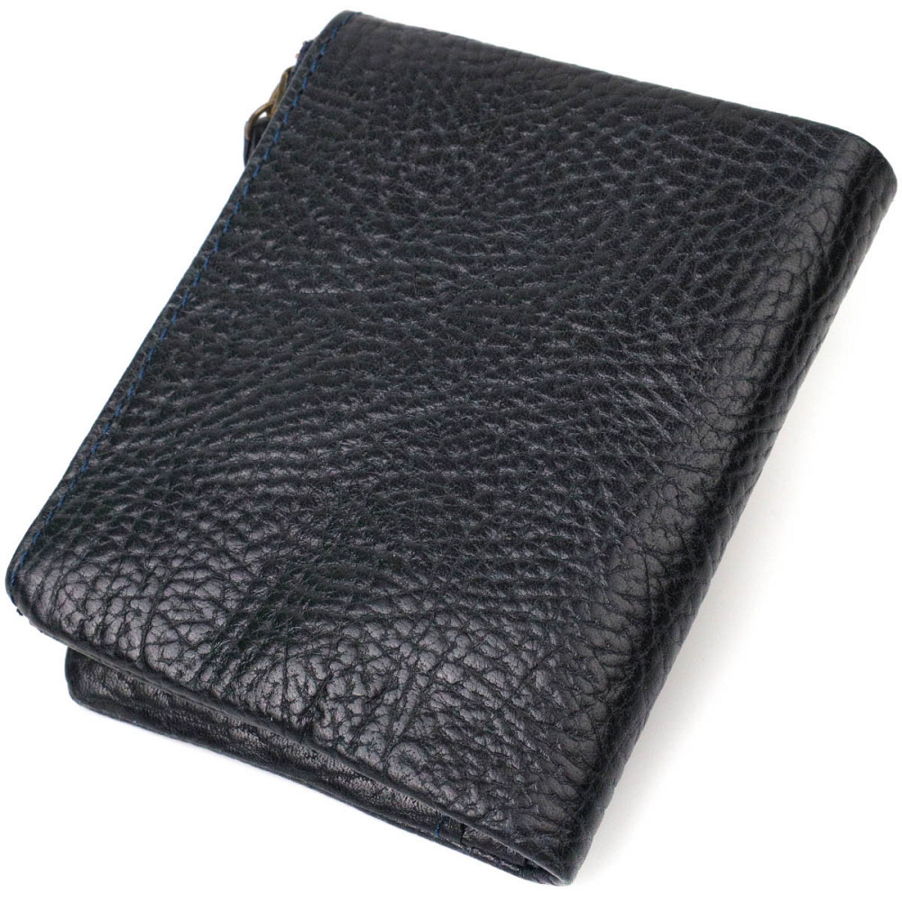 Маленький но вместительный кошелек из натуральной кожи Tony Bellucci 22021 Синий Киев - изображение 9