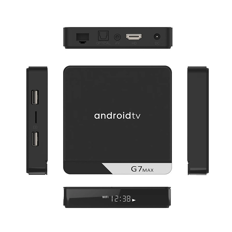 Смарт ТВ приставка G7 Max 4/64 Гб Android TV 11 Smart Box Андроїд ТВ бокс Київ - фото 4