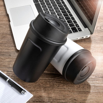 Термокружка Schwarzwolf Liard 360 мл білий (F5100100AJ3) Вінниця - фото 5