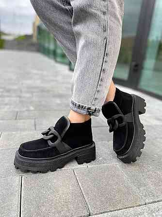 Marko Черевики жіночі DE MARKO чорні замша натуральна 40р. (4800) Коломия