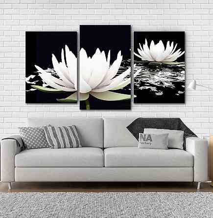 Модульна картина Квіти Лілія Art-8_3 Київ