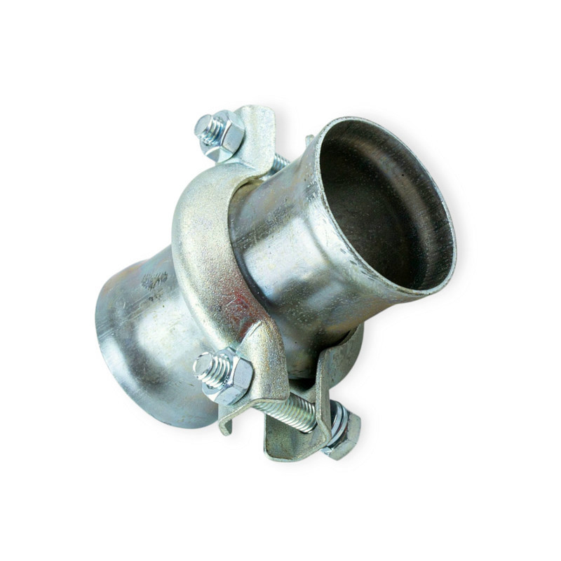 Хомут (d-51 мм) с патрубком 9 см глушителя Мукачево - изображение 1