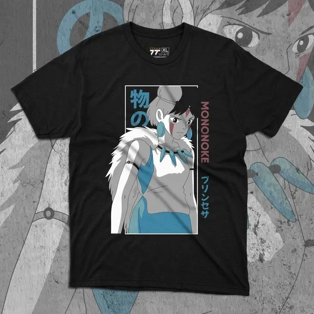 Футболка для подростка мальчика с принтом Принцеса Мононоке 2 Размер 160 Anime10975 Днепр - изображение 1