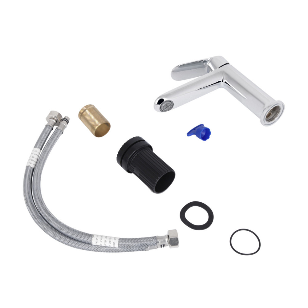 Змішувач для раковини Qtap Evia QTEVI2701CRM47576 Chrome Київ - фото 7