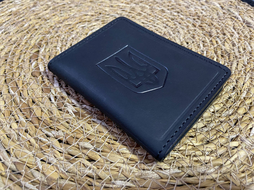 Обкладинка для пенсійного посвідчення й автодокументів із гербом України Київ - фото 6