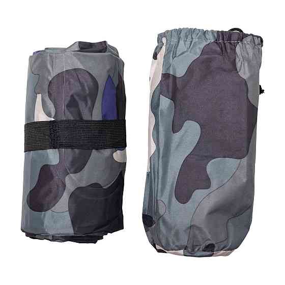 Надувний туристичний матрас для палатки 190х55 см Хаки Київ