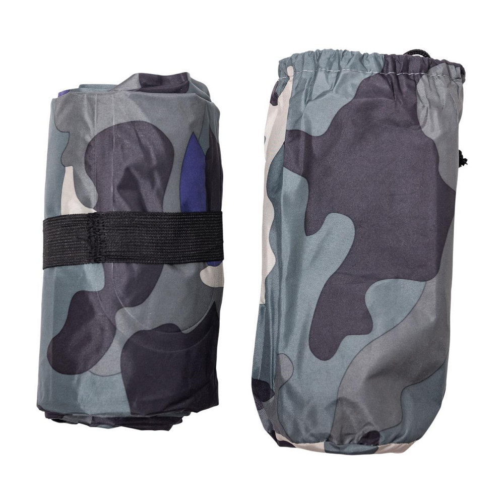 Надувний туристичний матрас для палатки 190х55 см Хаки Київ - фото 5