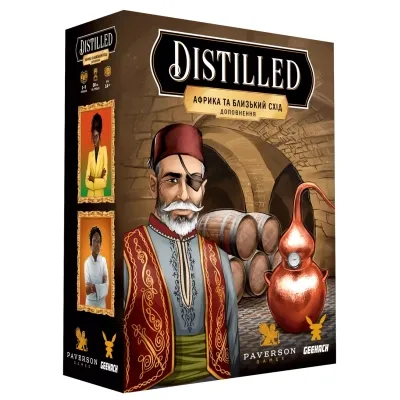 Настільна гра Geekach Games Distilled. Африка та Близький Схід (Distilled: Africa & Middle East) (GKCH066AM) Вінниця
