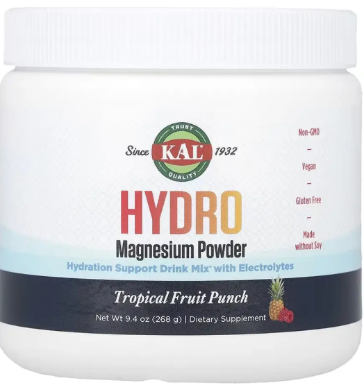 Магний В6 (цитрат) с электролитами KAL Hydro Magnesium Powder 268g тропические фрукты Киев - изображение 1