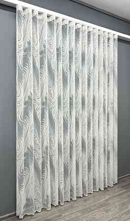 Тюль VR-Textil 1996т Жаккард Молочный 400х270 см (42-1045) Киев