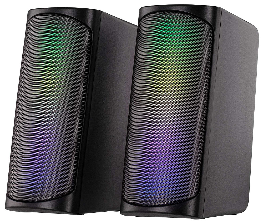 Акустична система 2E PCS231 RGB Matrix, 2.0, USB, Black Киев - изображение 1