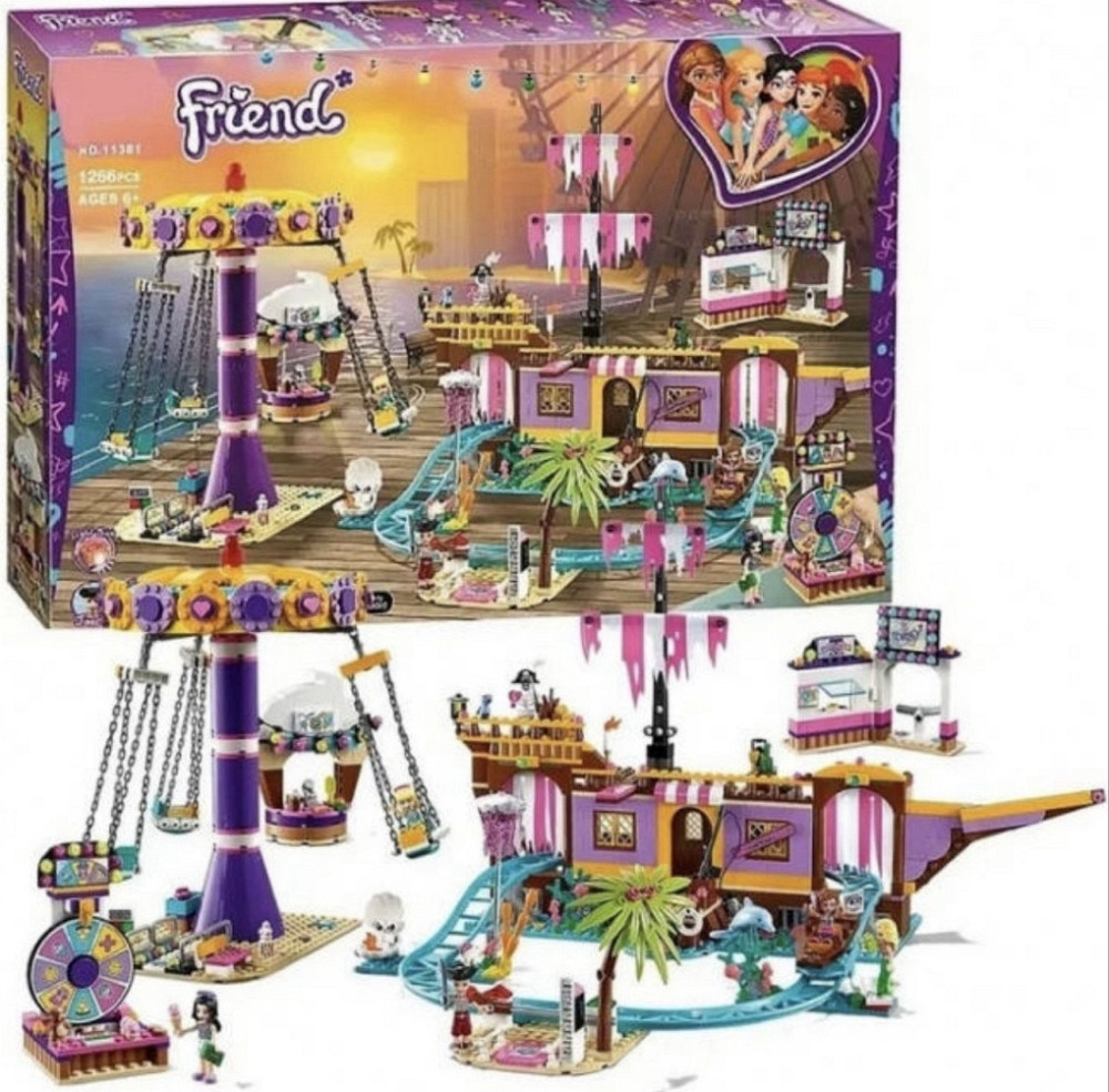 Конструктор Friends «Прибрежний парк розваг»,1266 деталей. Киев - изображение 8