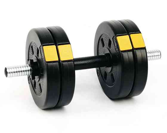 Комплект набір нових розбірних гантелей Besport 2 шт. по 11 кг, що мають вагу 22 кг, набори з дисками, млинці Київ
