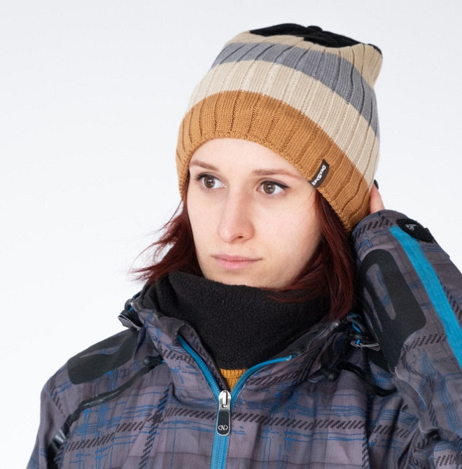 Водонепроникна туристична шапка Dexshell Beanie Gradient (56-58 см) Пісочний Вінниця - фото 2