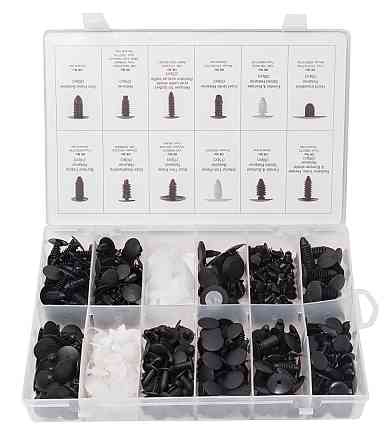 Набір пластикових кріплень універсальних 340 пр.,в пластиковому органайзері Forsage F-01Z0237 Одеса