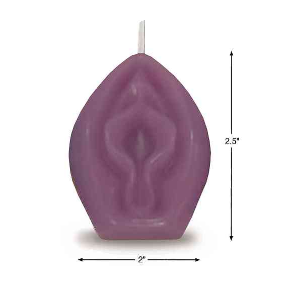 Свеча Eden’s Candle - Vanilla Scented Vagina - Eggplant Sex Aura Киев
