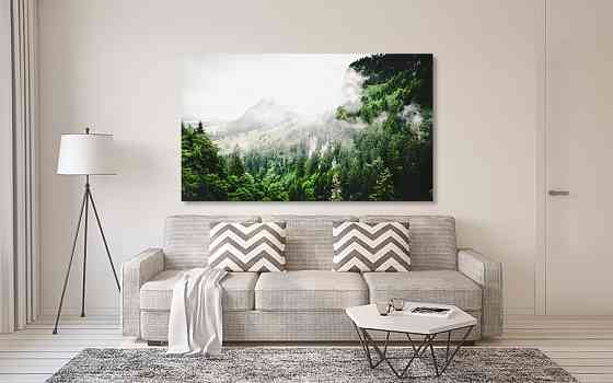 Картина холст в гостиную / спальню  Природа гір     MLP_49 70x140 см Киев