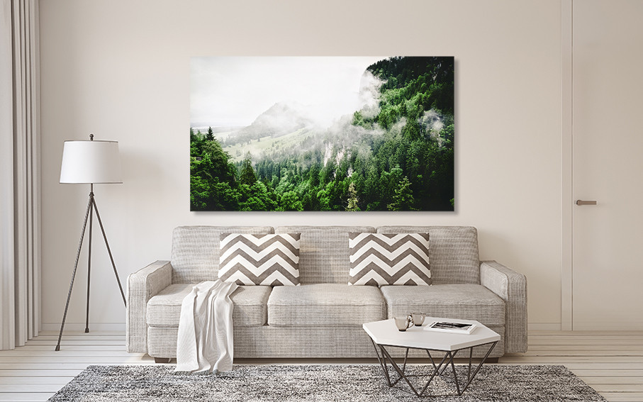 Картина холст в гостиную / спальню  Природа гір     MLP_49 70x140 см Киев - изображение 2