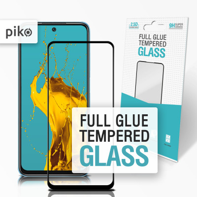 Стекло защитное Piko Full Glue Xiaomi Redmi 10 Black (1283126517402) Винница - изображение 1
