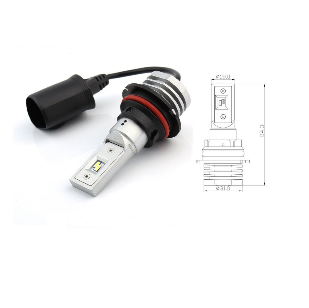 Комплект светодиодных ламп BAXSTER SE Plus HB5 (9007) PX29t 6000K 4000Lm 9-32V Харьков - изображение 1