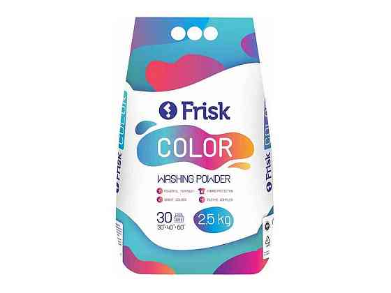 Порошок д/прання руч/авт COLOR 2,5кг ТМ Frisk Київ