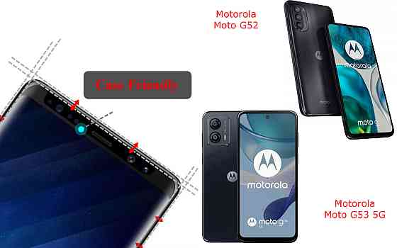 Захисне скло HyperGlass Pro для Motorola Moto G52, Moto G53 5G – максимальна чутливість та захист Київ