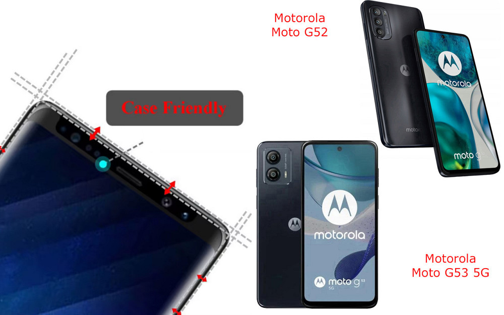 Захисне скло HyperGlass Pro для Motorola Moto G52, Moto G53 5G – максимальна чутливість та захист Київ - фото 4