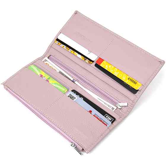 Женский кожаный кошелек ST Leather 19384 Лиловый Киев