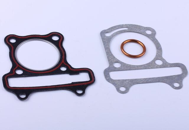 Прокладка цилиндра 39 мм + кольцо глушителя - скутер 4 т 50 Мукачево - изображение 1