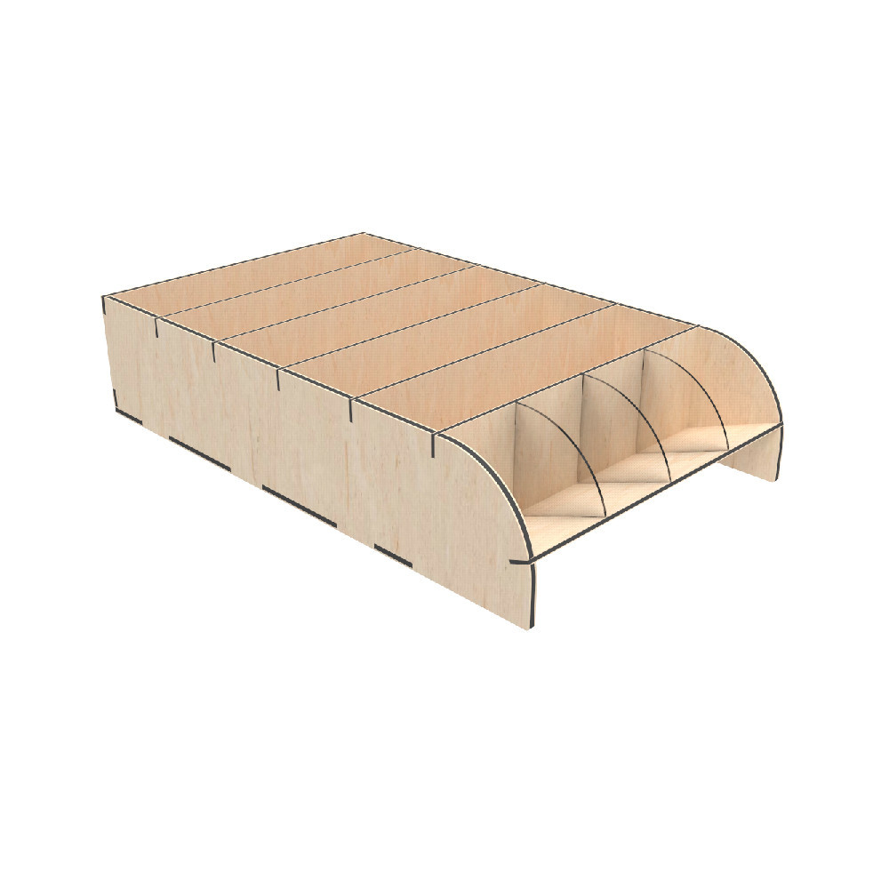 Скринька для грошей EKOSTAR 361х220х80 5 комірок Київ - фото 2