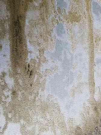 Шпалери вінілові на флізелін Sirpi Muralto Komi метрові дерева коричневе із золотом на ясно сірому 3д Київ