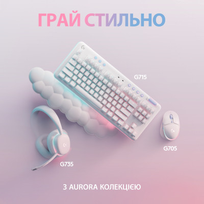 Клавіатура Logitech G713 Aurora Gaming GX Red USB UA Off-White (920-010678) Вінниця - фото 8