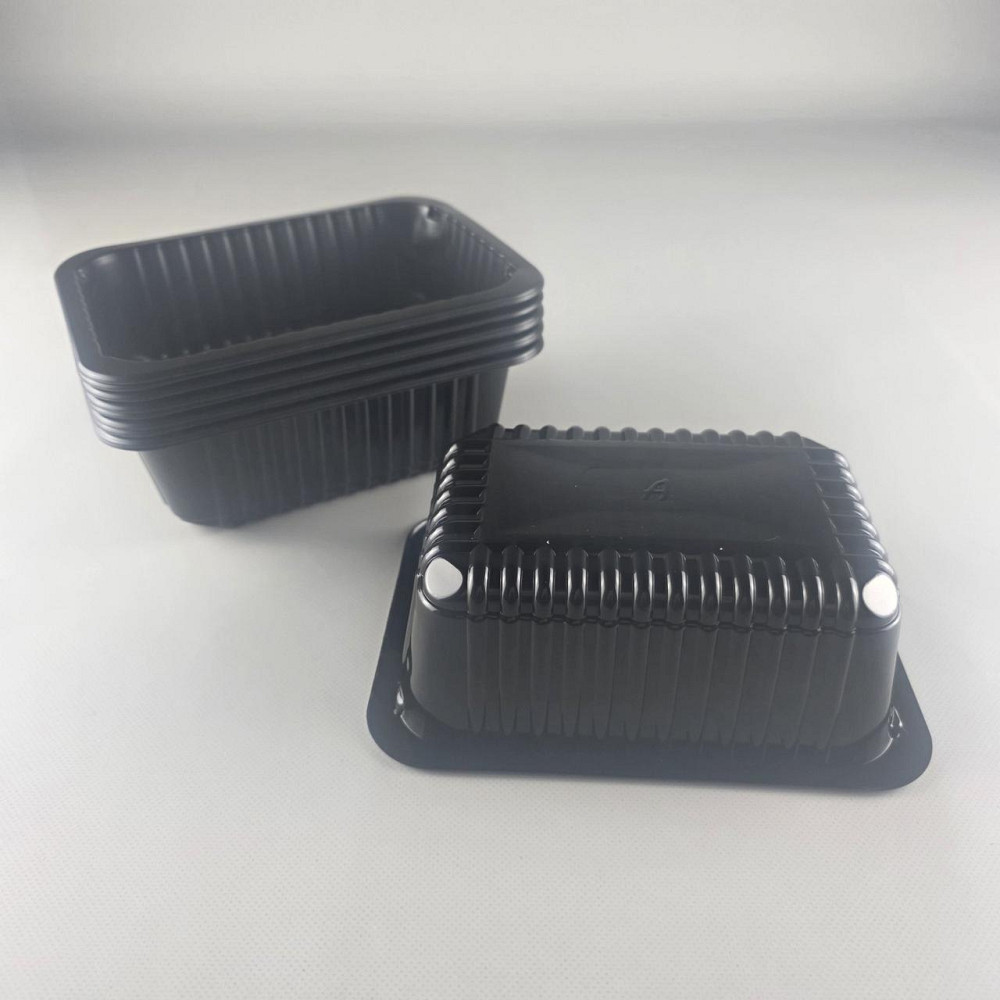 Ланчбокс T-1 187/137/60 чорний PP PL (50 шт.) Харків - фото 7