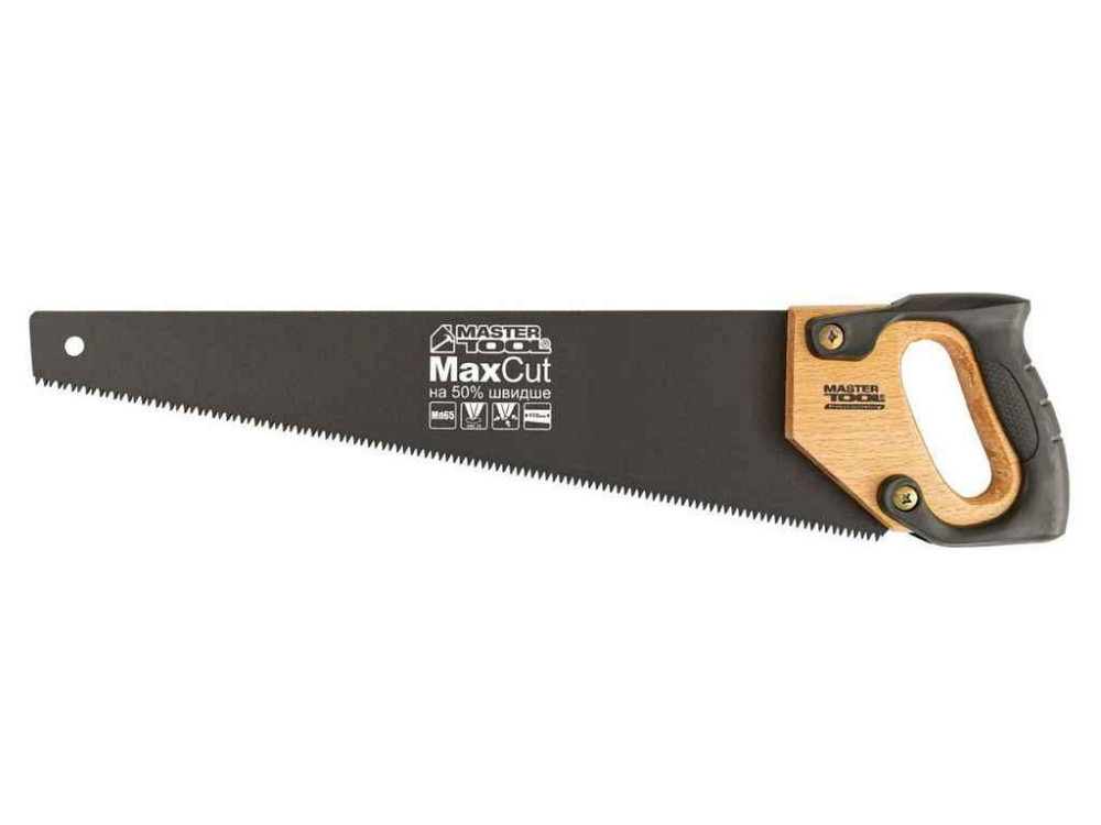 Ножовка столярная (450мм) тефлон Max cut 14-2345 ТМ MASTER TOOL Киев - изображение 1