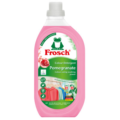 Гель для стирки Frosch Гранат Для цветного белья 1.5 л (4009175941190/4009175963475) Винница - изображение 1