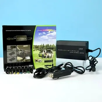 Універсальний зарядний адаптер для ноутбуків Laptop 901 12-24V 120W з 8 роз'ємами та USB 5V Одеса - фото 1