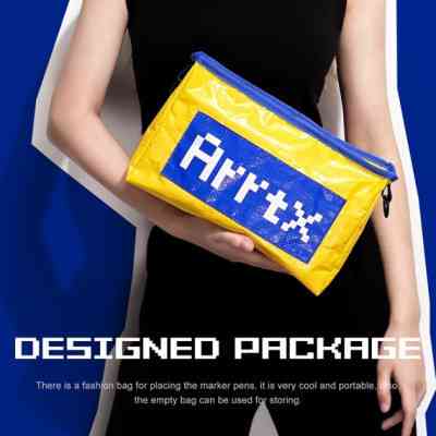 Художественный маркер Arrtx Спиртовые Vega ASM-0380A 80 цветов + сумка (LC302260) Винница