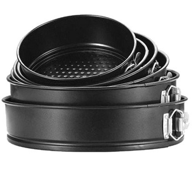 Форма кругла для духовки Unique, Форма для випічки нержавіюча сталь Набір складання торта MP-26 Львів - фото 9