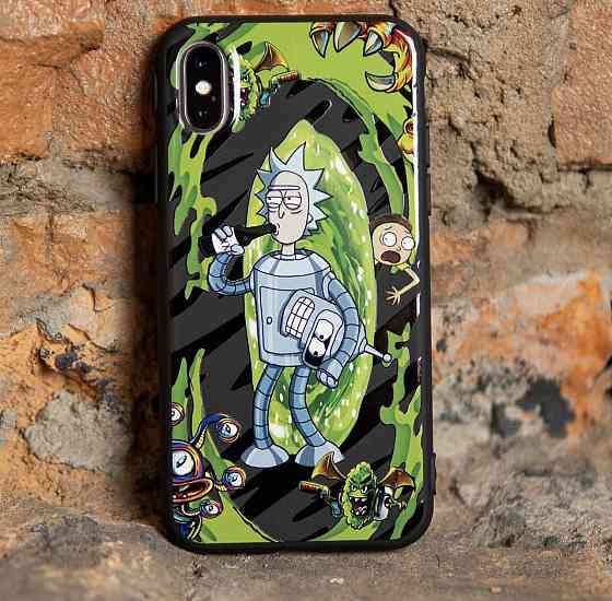 Премиум чехлы на Iphone ,Xiaomi , MEIZU ,HUAWEI и Samsung rick and morty \Рик и Морти Черновцы