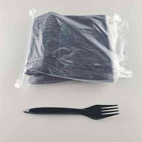 Вилка 180 мм Черная Премиум Андрекс (100 шт) Харьков