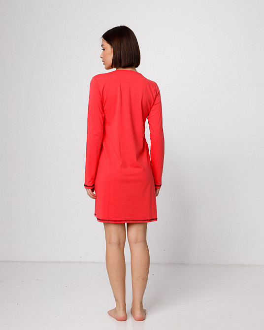 Туніка з довгим рукавом Nicoletta 83611 M, Кораловий Київ - фото 2