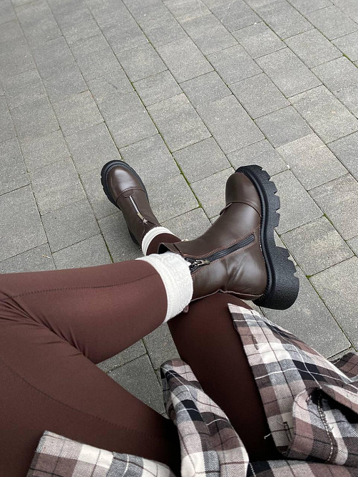 Garti Черевики жіночі GARTI 307 шоколадні (зима, шкіра натуральна) (6091) Коломыя - изображение 7